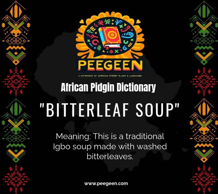 Bitterleaf soup