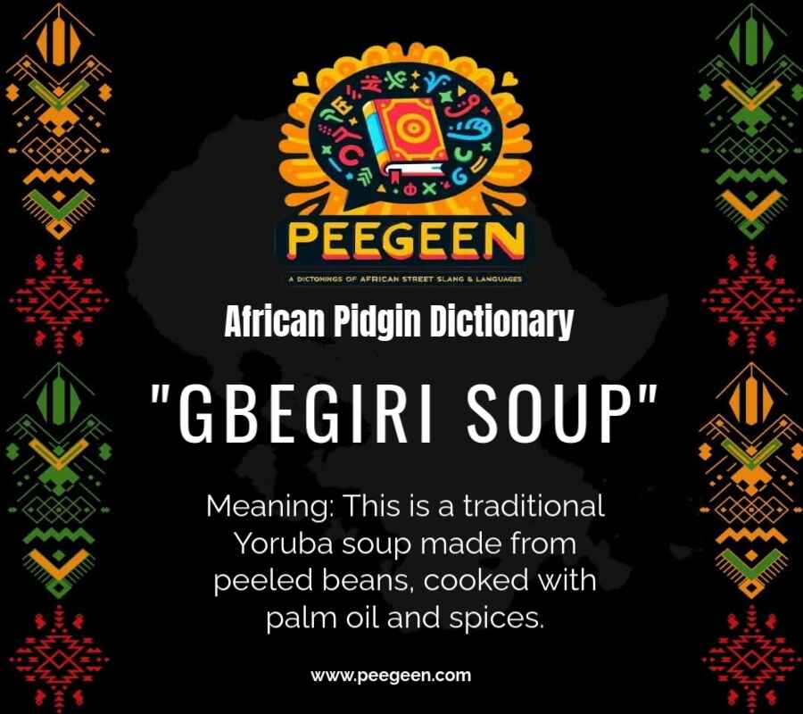 Gbegiri soup